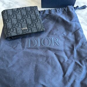 Men’s Blue Dior Wallet - Brand New